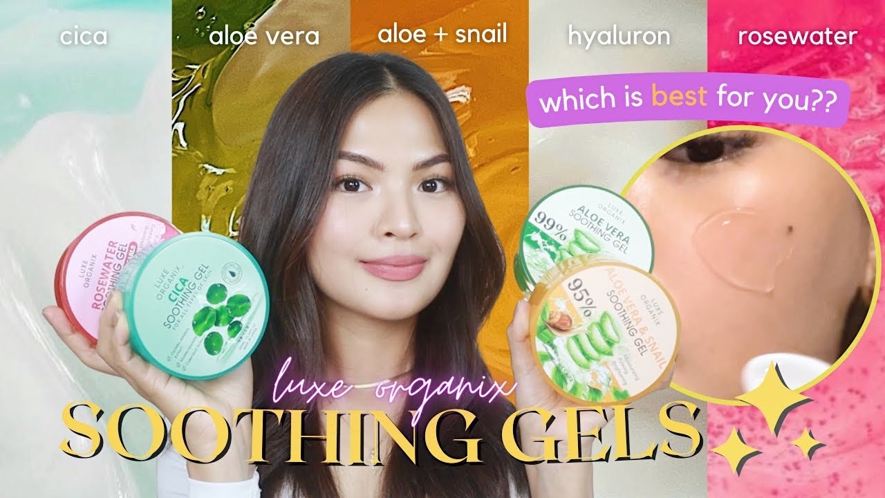 🧡 УСПОКАИВАЮЩИЕ ГЕЛИ LUXE ORGANIX: КАКОЙ МНЕ ПОДХОДИТ ЛУЧШЕ ВСЕГО? 🤔🌿 • Джозель Аланди