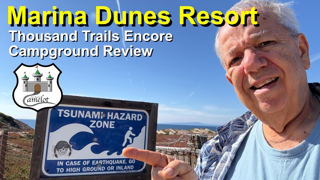 Обзор кемпинга Marina Dunes Resort Thousand Trails Encore