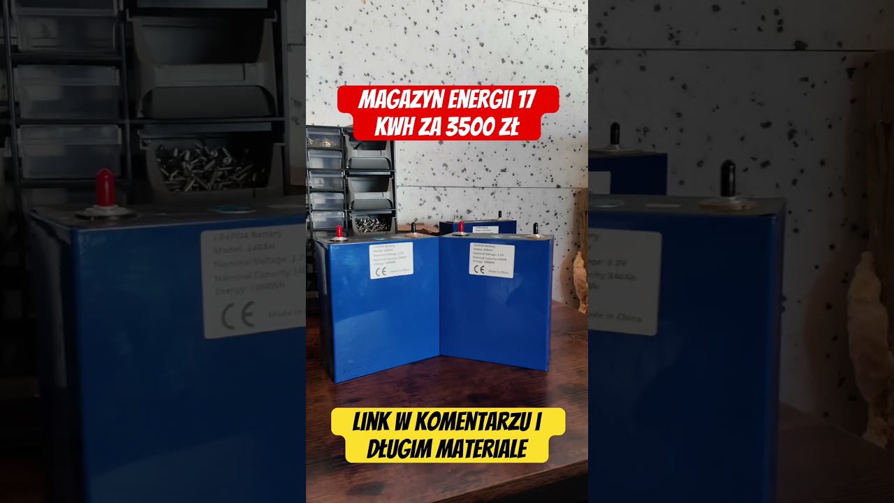 MAGAZYN ENERGII 17 KWH ZA 3500 ZŁ💥 #offgrid