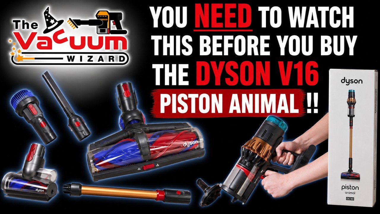 Dyson V16 Piston Animal: Unboxing & Setup Guide (DS60, SV53-A)