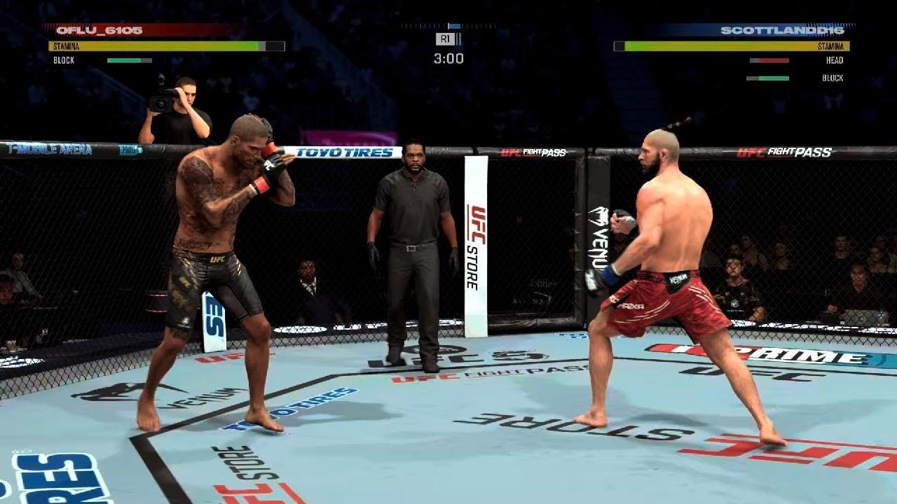 EA SPORTS UFC 5 Kape combo KO