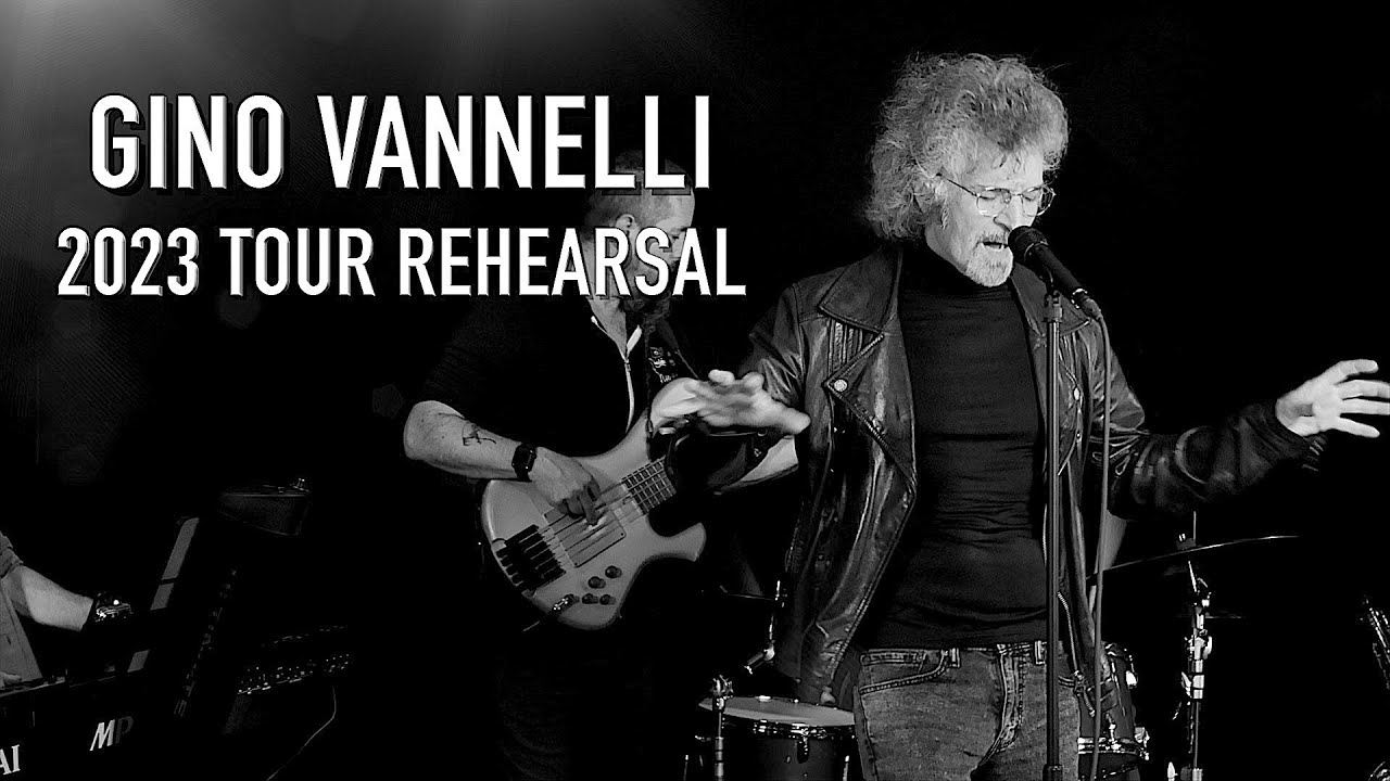 GINO VANNELLI 2023 TOUR REHEARSALS