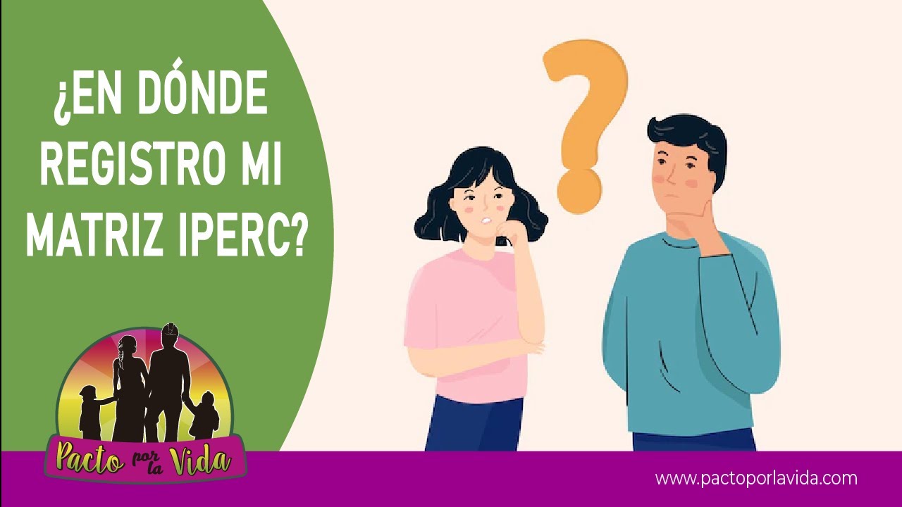 #DialogoEnLinea ¿En dónde registro mi matriz IPERC?