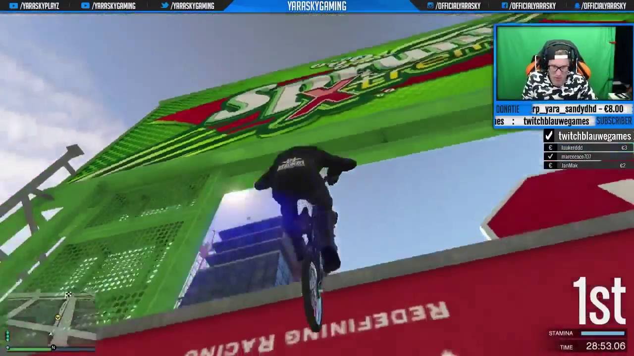 DE ONMOGELIJKE BMX RACE! (GTA V Online Funny Race)
