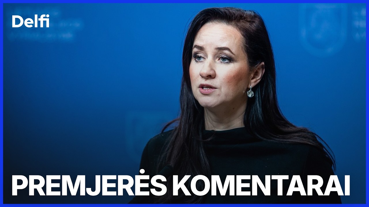 Tiesiogiai: premjerės Ruginienės komentaras po Nacionalinio saugumo komisijos posėdžio