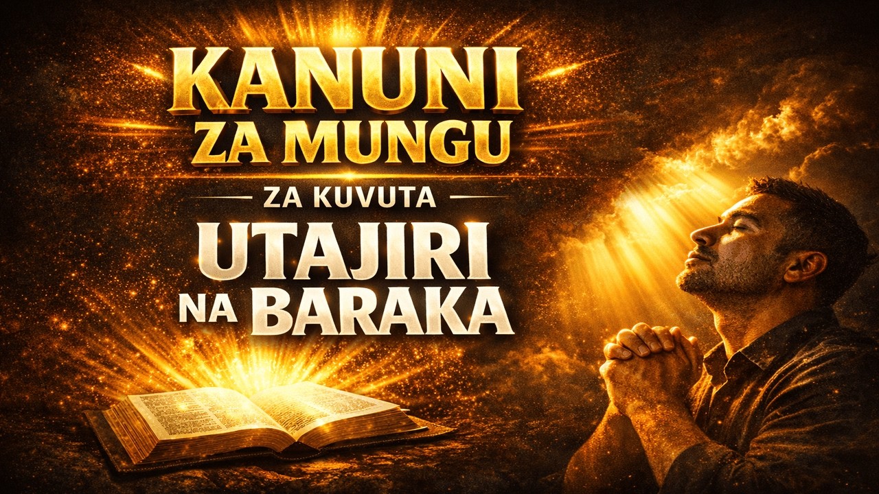 Kanuni za Mungu za Kuvuta Utajiri na Baraka