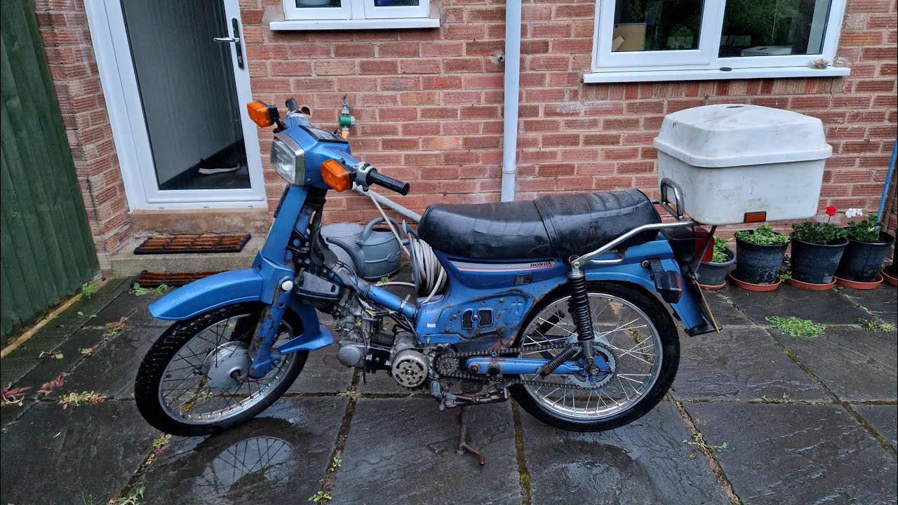 Rebuilding a 1987 Honda C90G Super Cub | Stop Motion Restoration by Moto-Newbie
