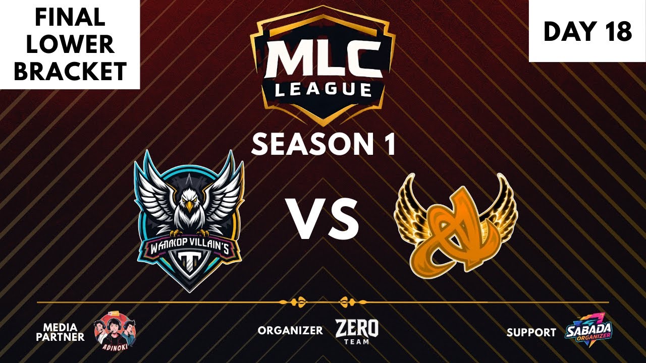 TOURNAMENT MOBILE LEGENDS LEAGUE SEASON 1 | FINAL LOWER BRACKET | WARKOP VILLAIN'S VS SEIREI AUZORA
