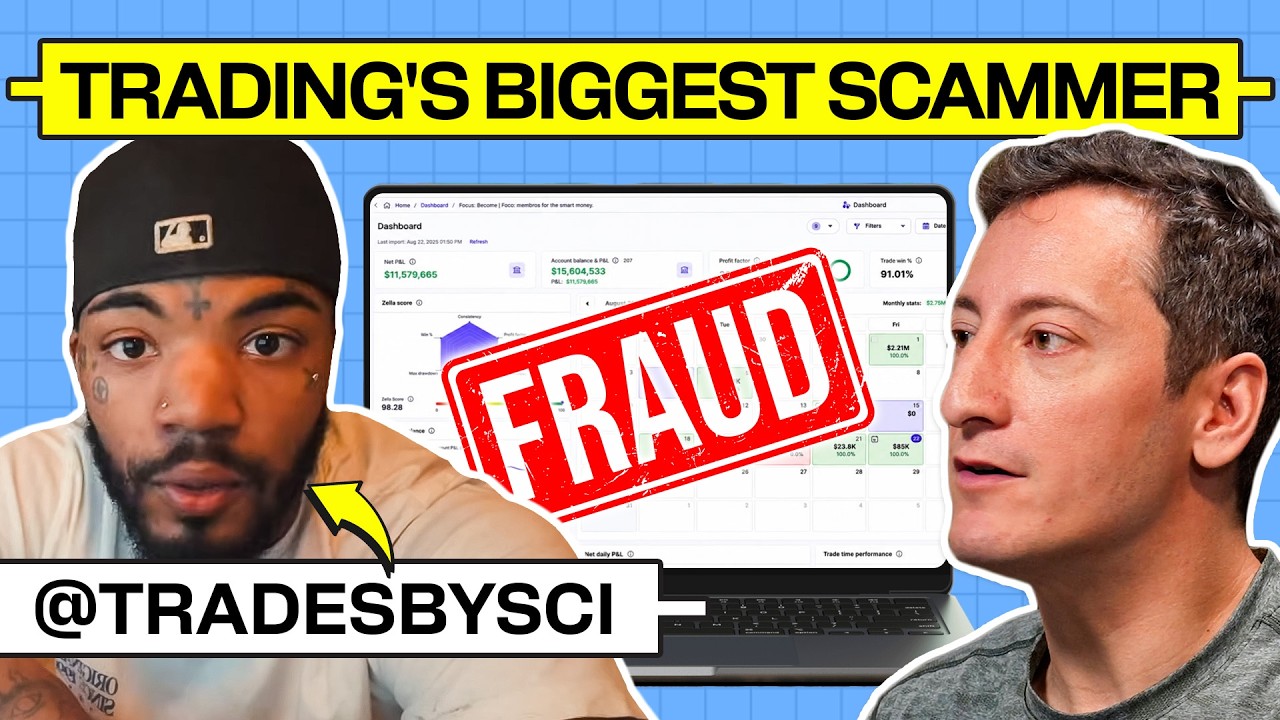 Trades by Sci is a Fraud! My $1 Million Bet He's Fake