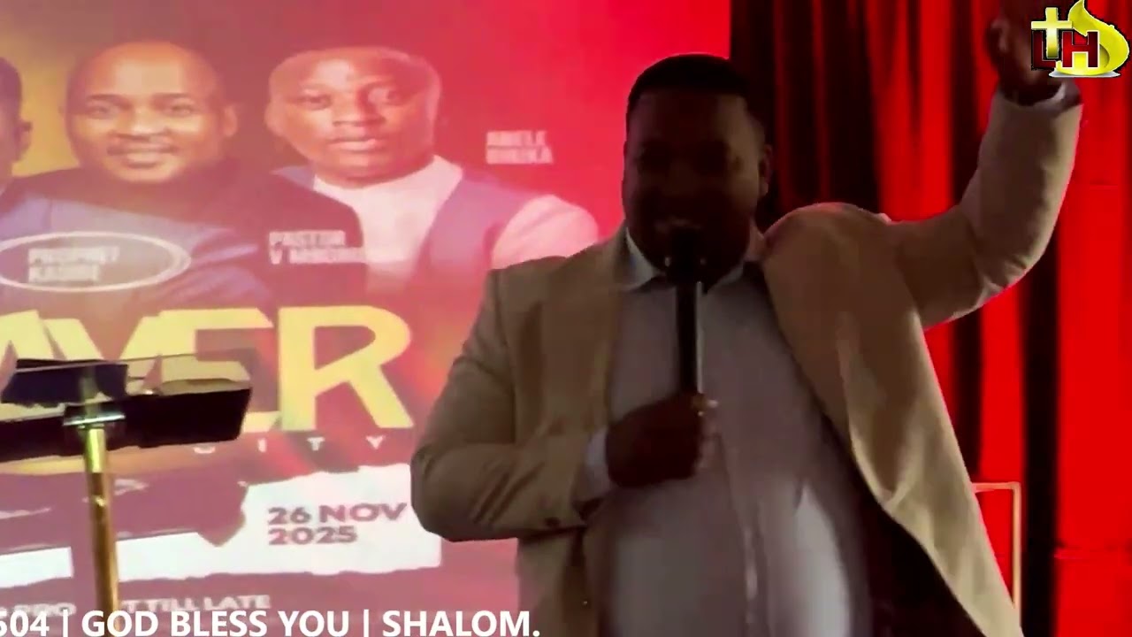 Sunday service with Prophet Kasibe- shake it off