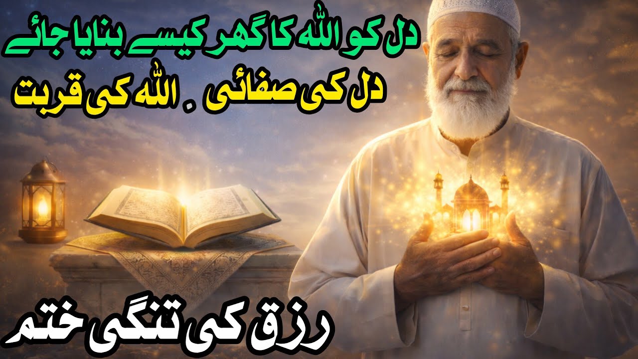 Dil Ko Allah Ka Ghar Kaise Banaya Jaye? | Dil Ka Noor Aur Iman Ka Gehraa Raaz