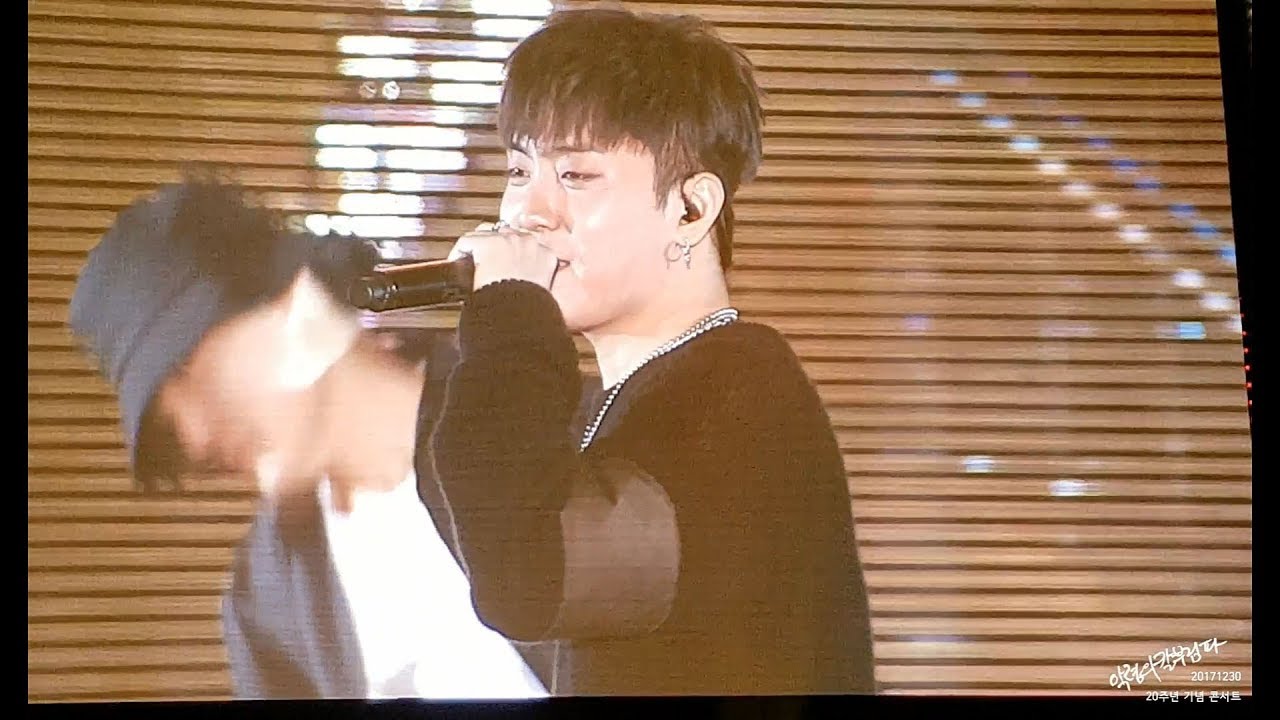 20171230 젝스키스 20주년 기념 콘서트(부산)_은지원_악마의연기