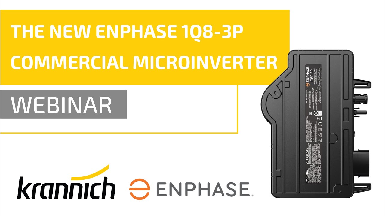 The New Enphase IQ8 3P Commercial Microinverter