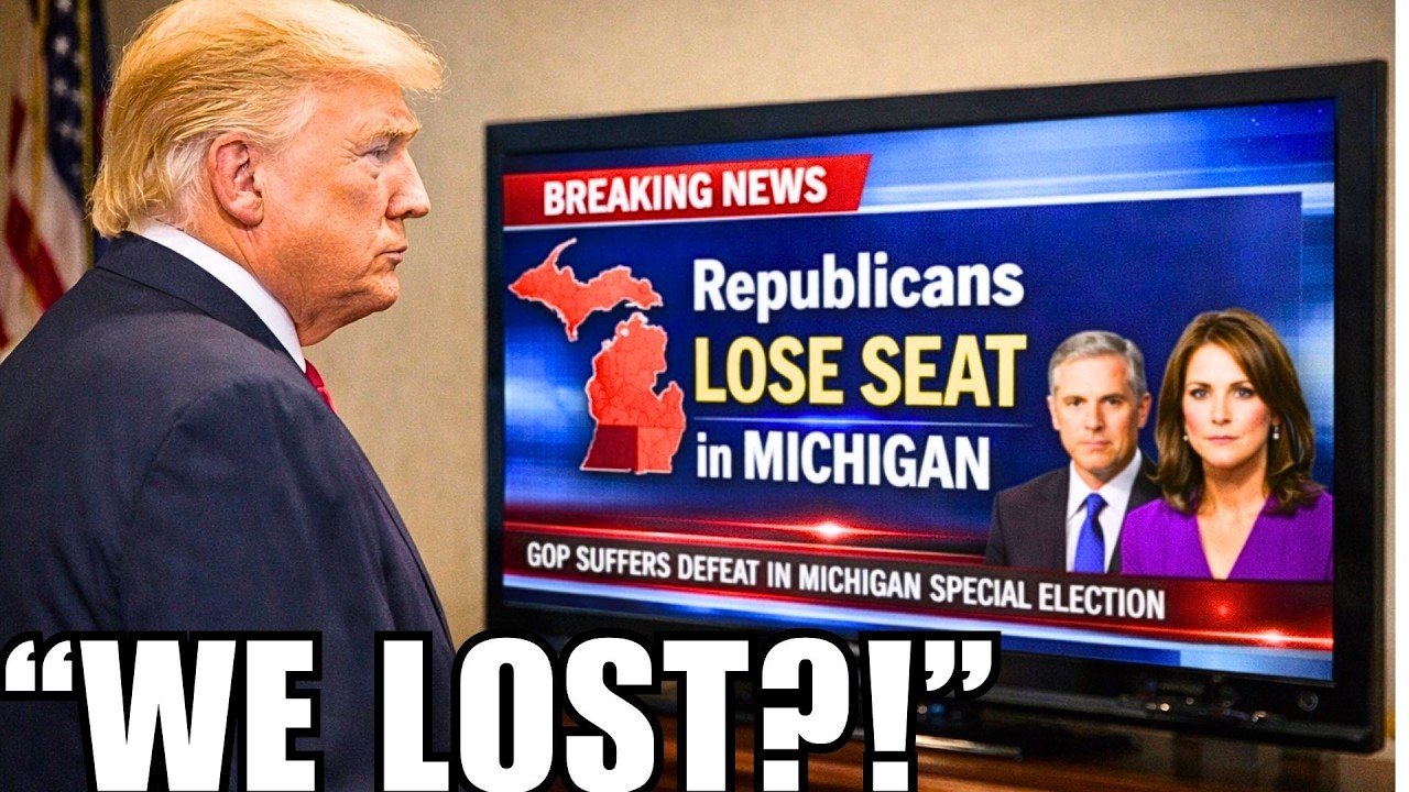 Trump's GOP LOSES ELECTION in MICHIGAN TONIGHT: 