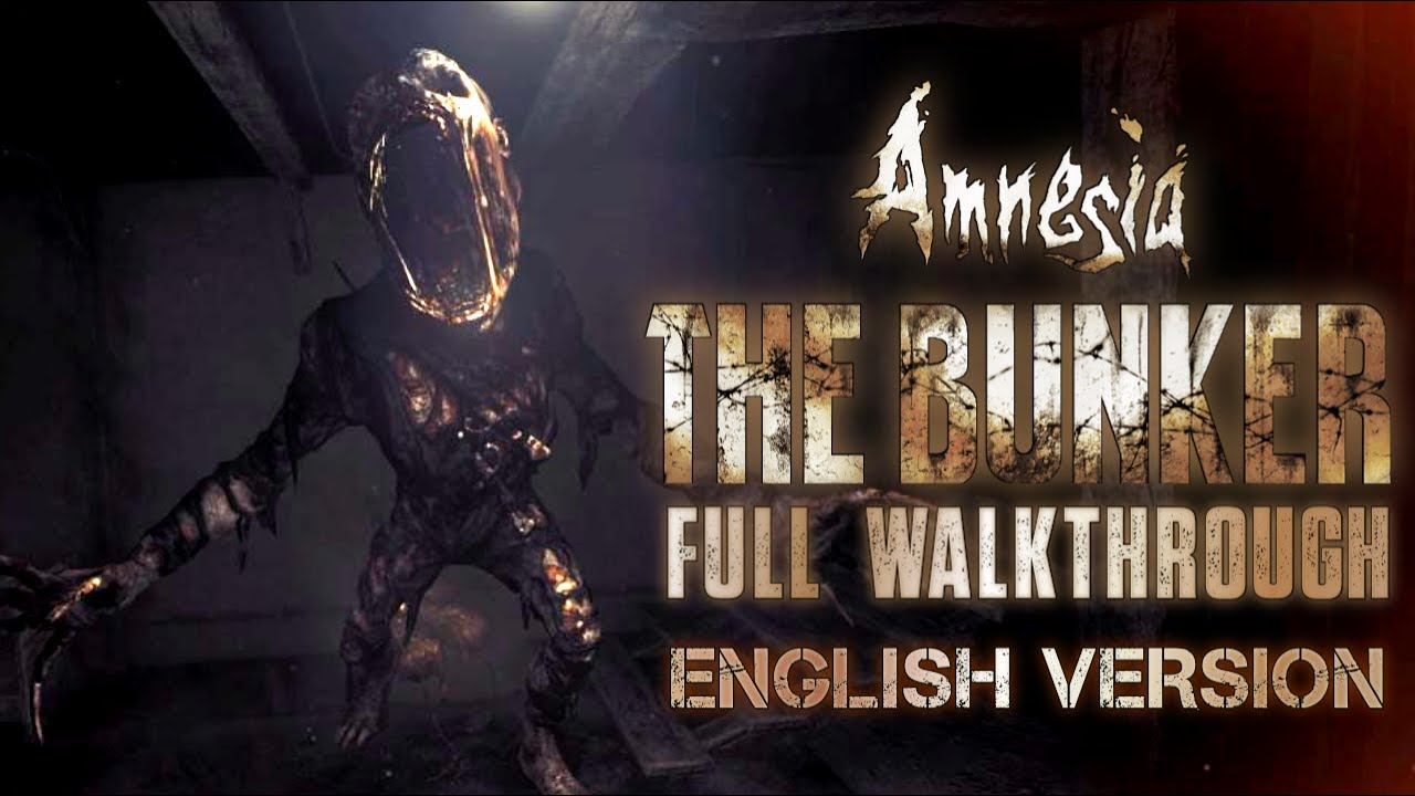 Amnesia The Bunker [Full Gameplay] English Version - all Notes, all Dog Tags