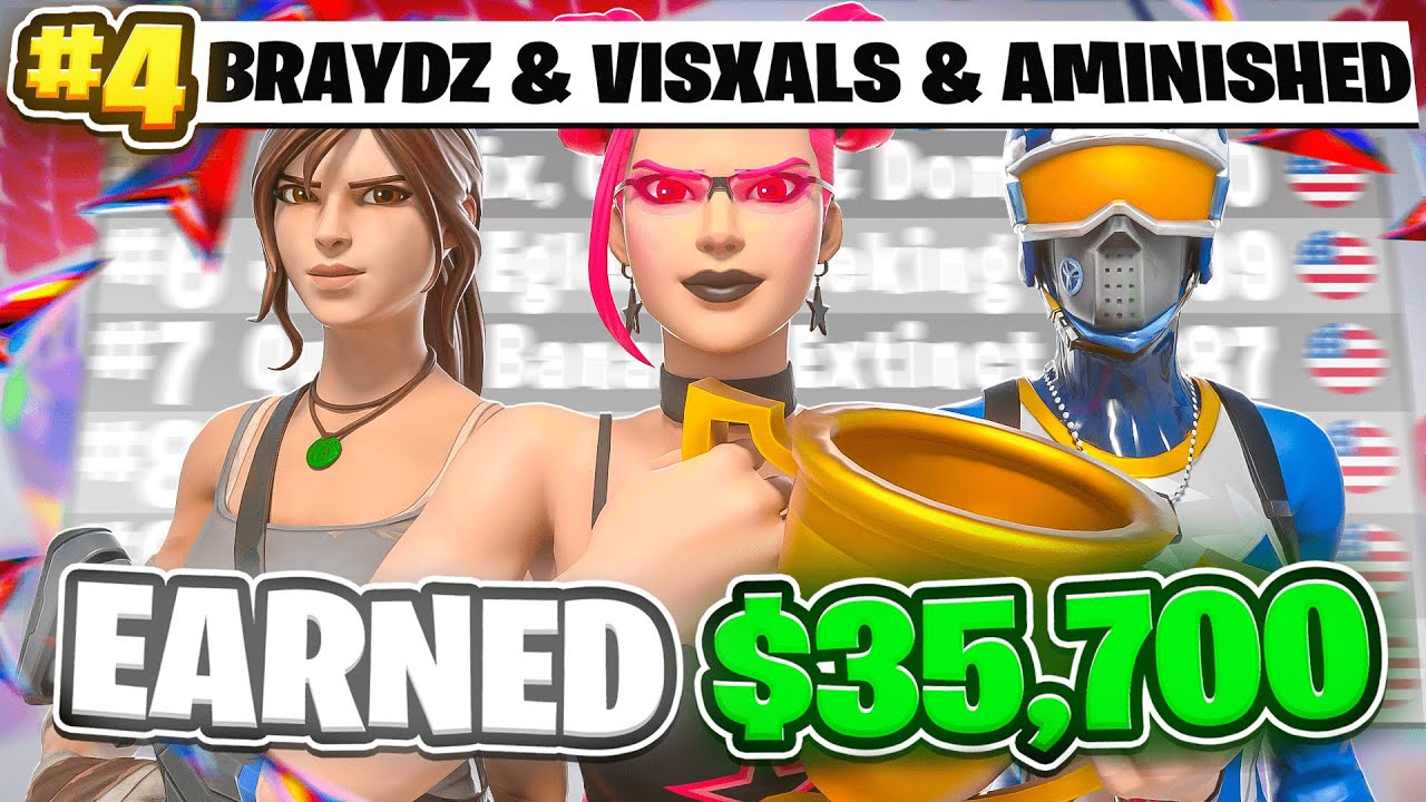 🏆 4th Place FNCS Grand Finals ($35,700) 🏆QUALED LAN | Braydz