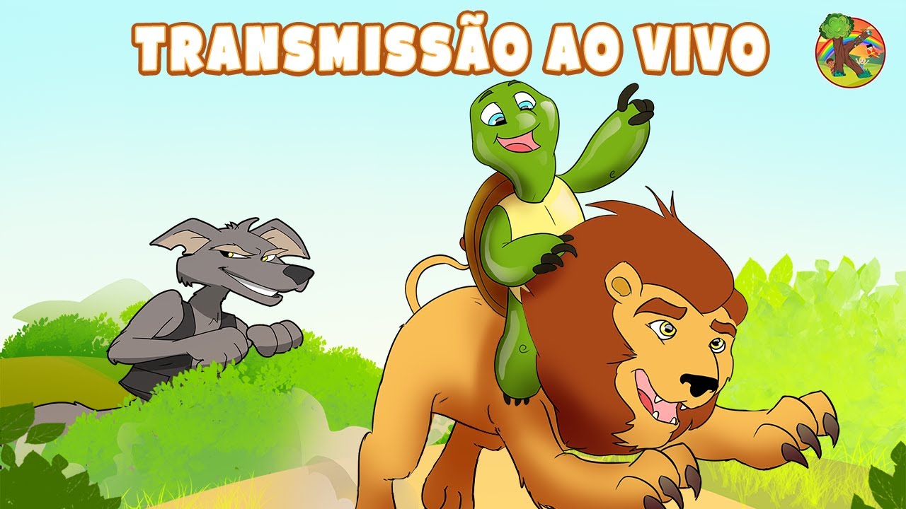 O Leão E a Tartaruga Fogem, O Lobo Persegue 🦁 🐢 🐺 Contos De Fadas 🔴 LIVE | KONDOSAN