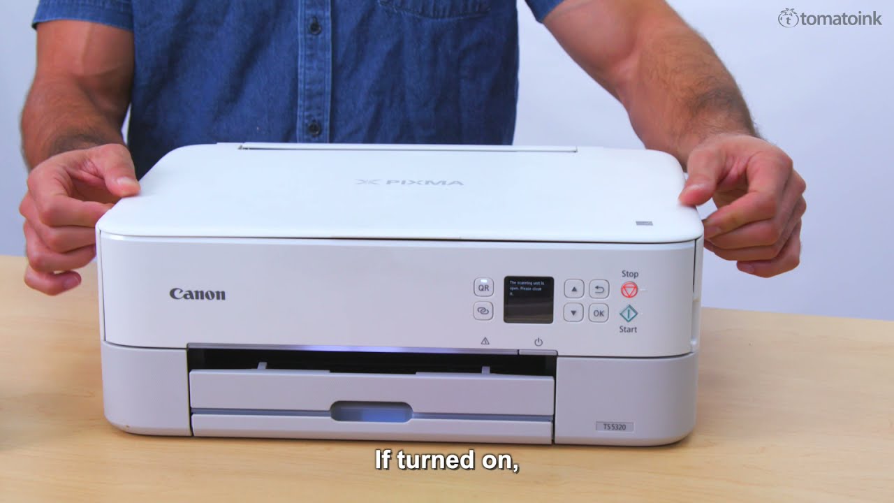 Canon PIXMA TS5320 Ink Cartridges Installation Guide