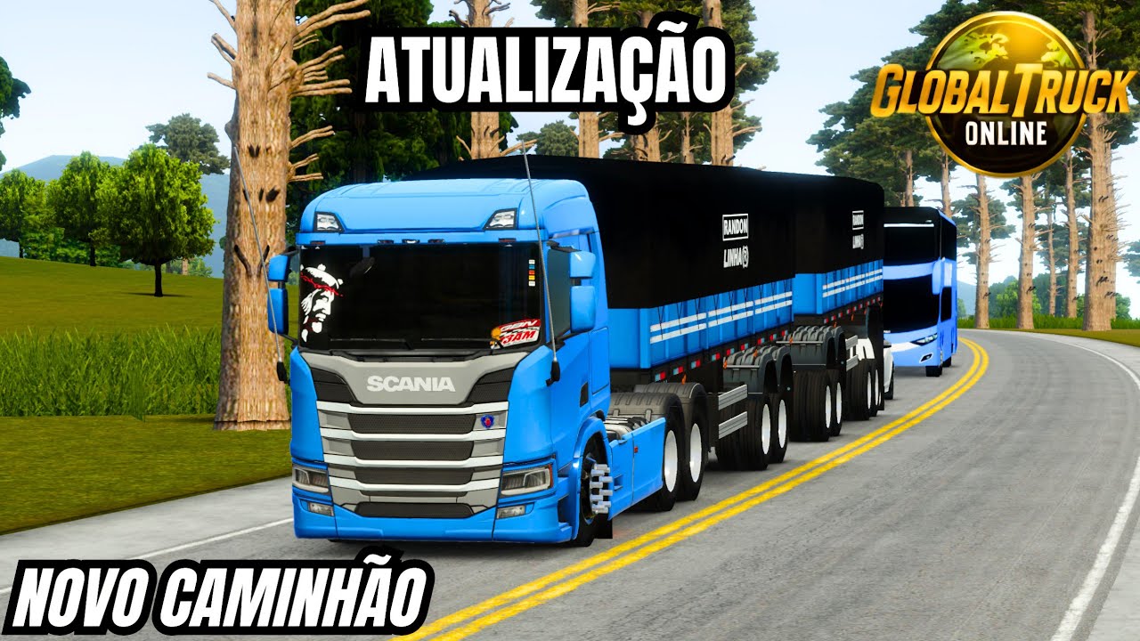 SAIU ATUALIZAÇÃO! NOVO CAMINHÃO E NOVO BITREM 9 EIXOS - GLOBAL TRUCK ONLINE 