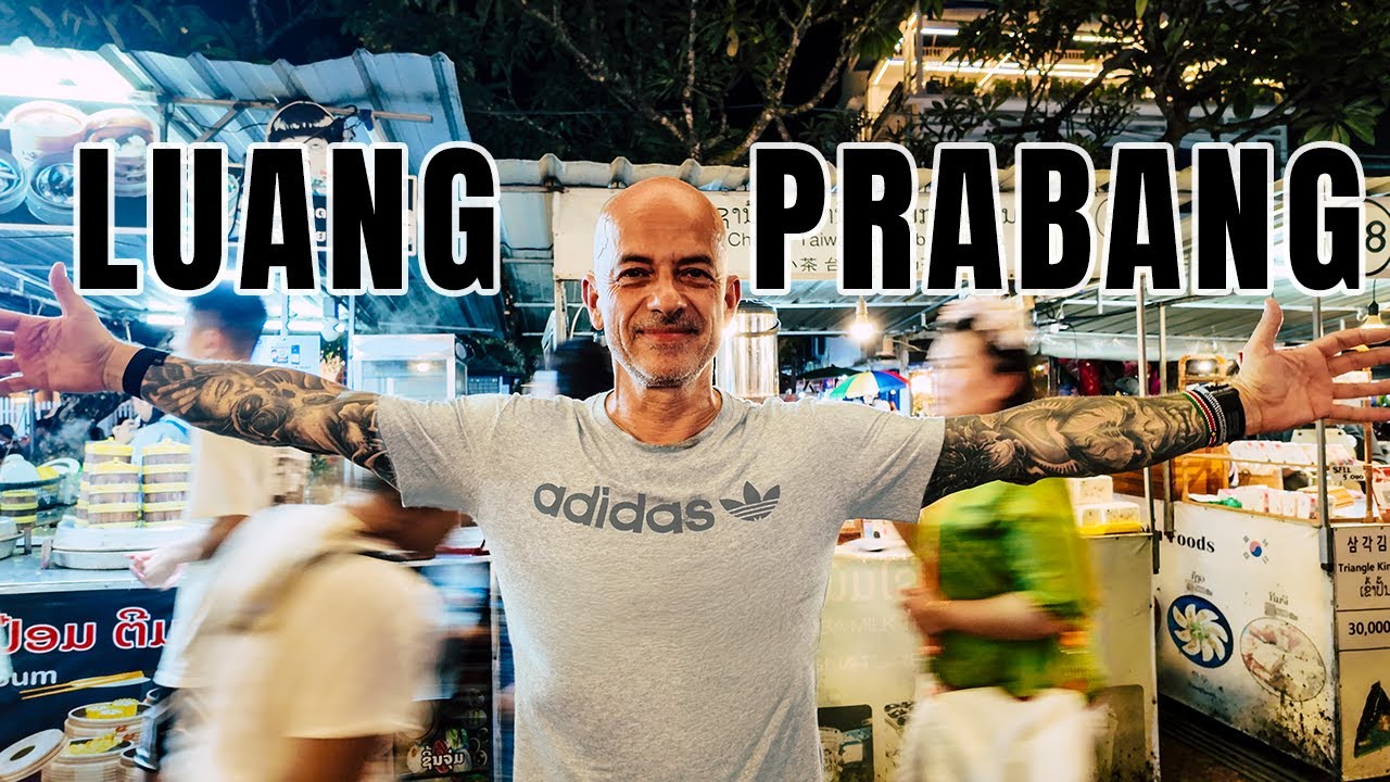 LUANG PRABANG at Night 🇱🇦 | Exploring the Famous Night Market!