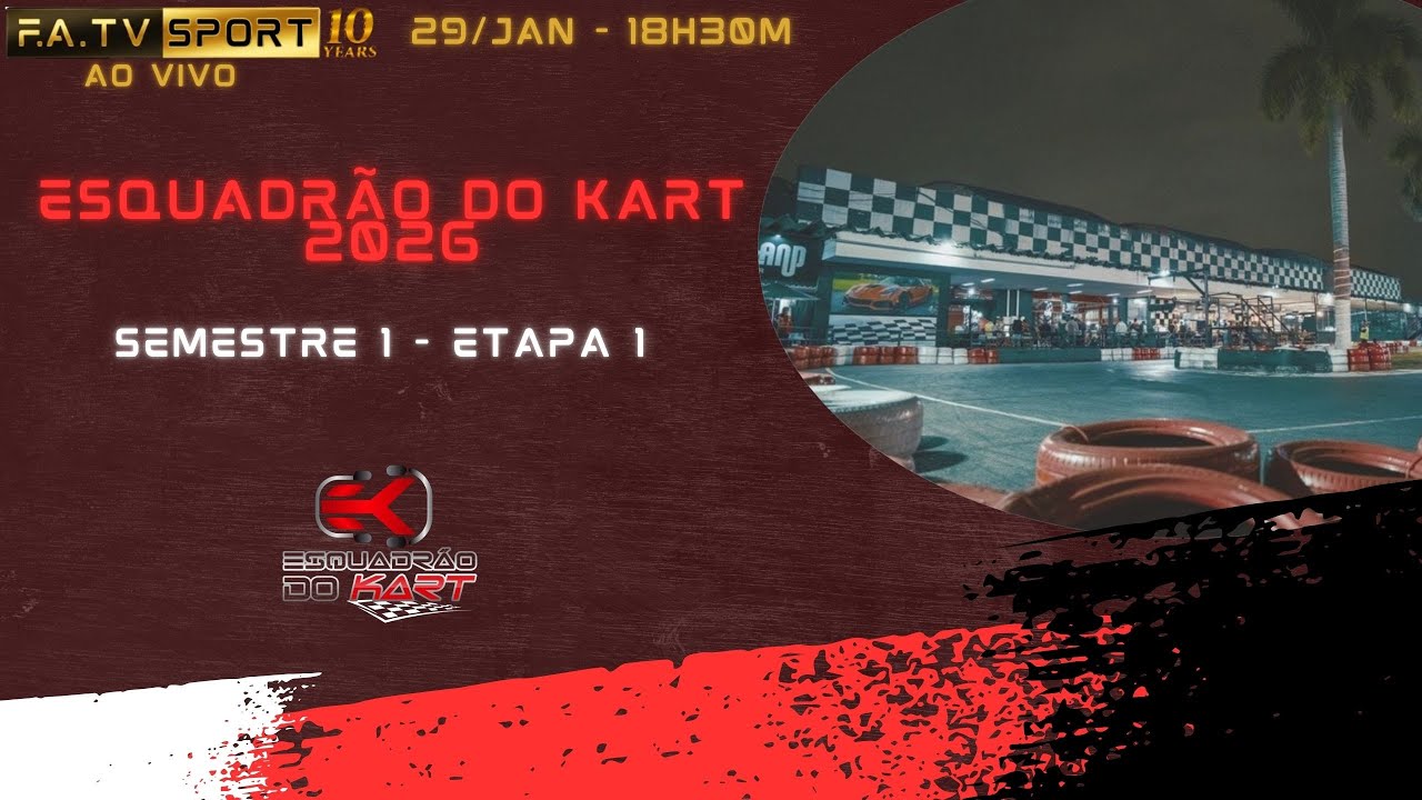 ESQUADR&Atilde;O DO KART 2026 - Campeonato por categorias SPEEDLAND - 1&ordm; Semestre - Etapa 1