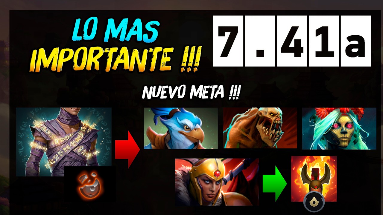 CAMBIARON OTRA VEZ EL META !!! ► Todo lo que debes saber - Parche 7.41a 😎 | #dota2