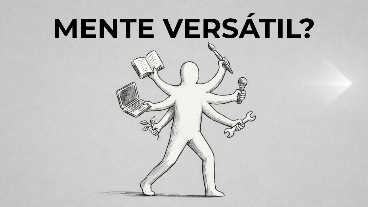 Se Seus Interesses Pulam de Uma Coisa pra Outra, Você Pode Ter Sido Projetado  P/ um Amanhã Versátil