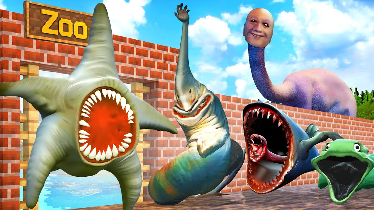 Я открыл зоопарк с гигантскими морскими чудовищами-звездами в Garry's Mod