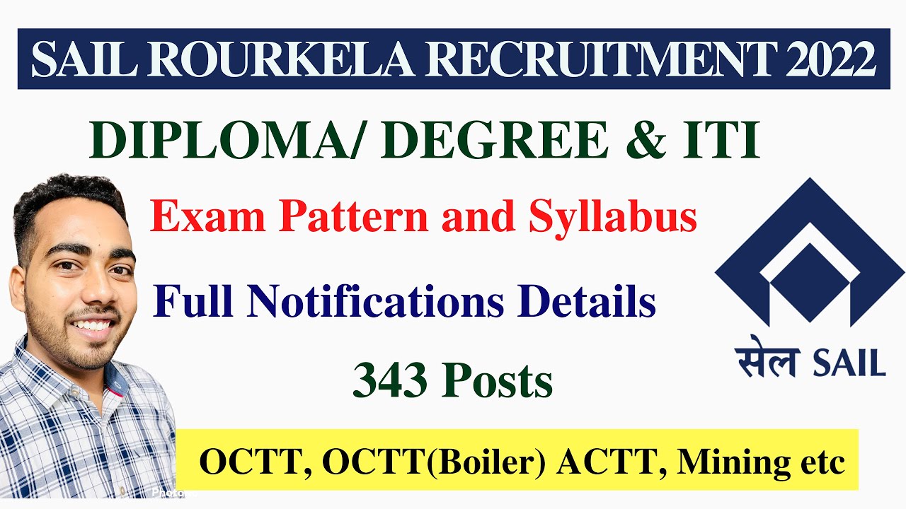 SAIL RECRUITMENT 2022 | SAIL Rourkela Steel Plant Recruitment | SAIL RSP Vacancy