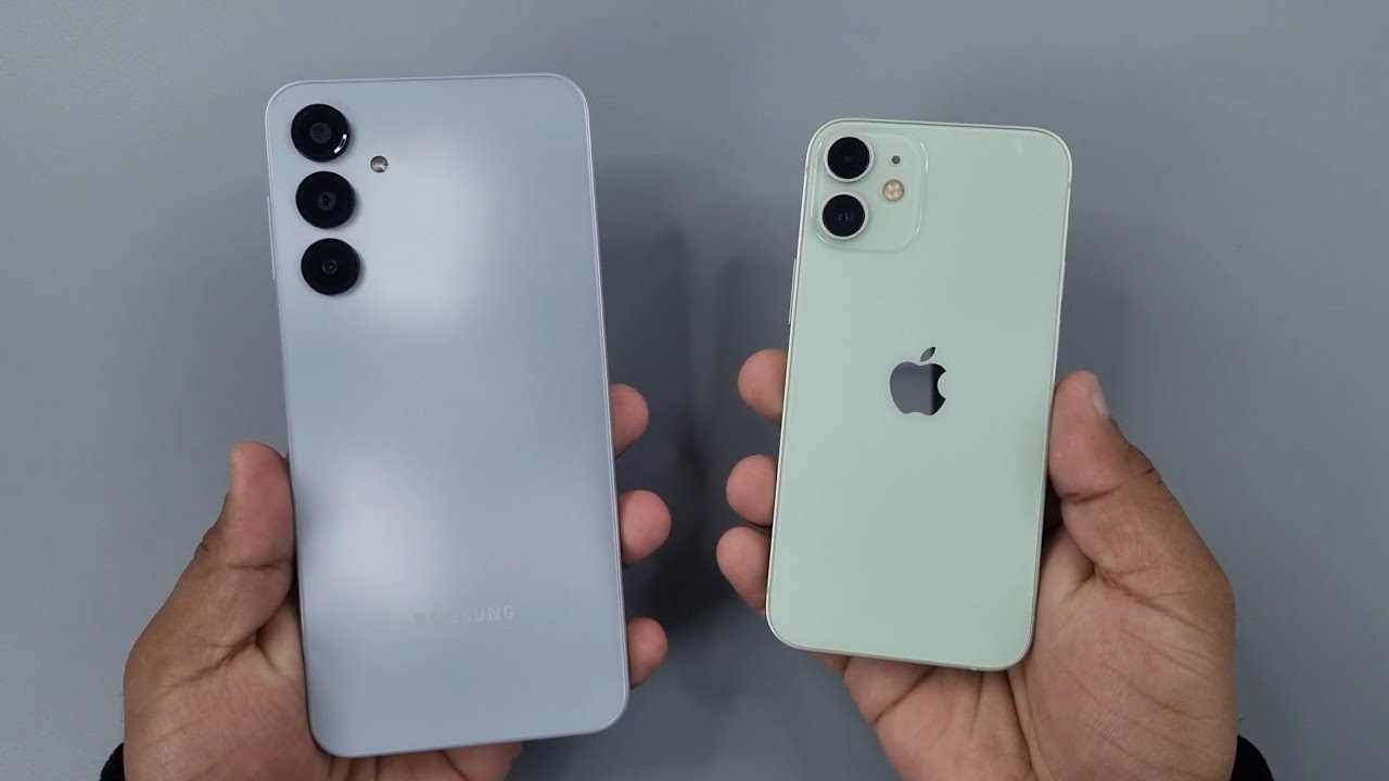 iPhone 12 mini vs Samsung A16 5G