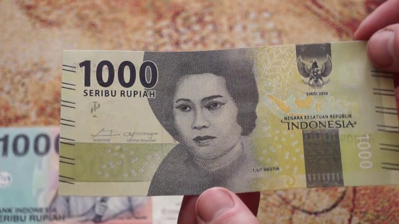Overview of the collection of banknotes of Indonesia