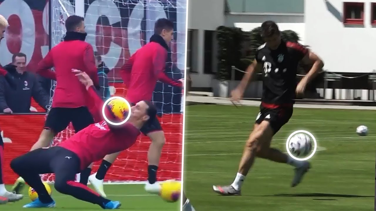 Football Skills & Freestyle by Famous Footballers [#9]  ft. Quaresma, Ibra, Ansu Fati, Lewandowski