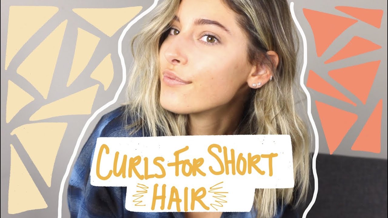 Messy Waves for Short Hair