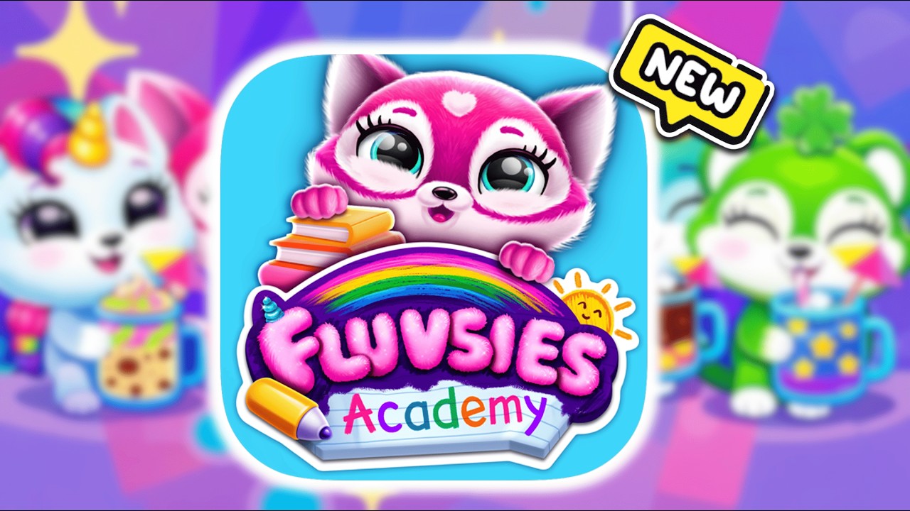 🎮 Игровой процесс Fluvsies Academy! Смотрите, как я играю, учусь и веселюсь с милыми Fluvsies 🐾✨