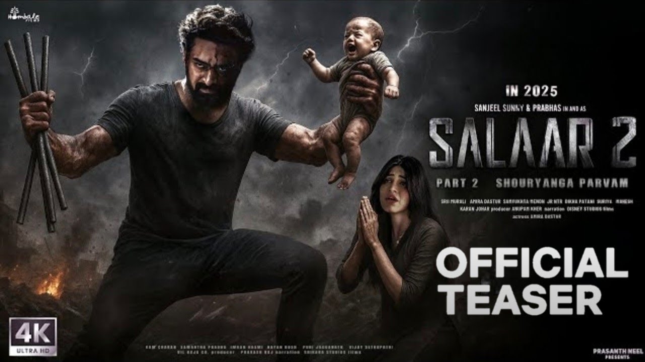 Salaar: Part 2 - Shouryanga Parvam | Official Trailer | Prabhas | Prashanth Neel | Prithviraj S