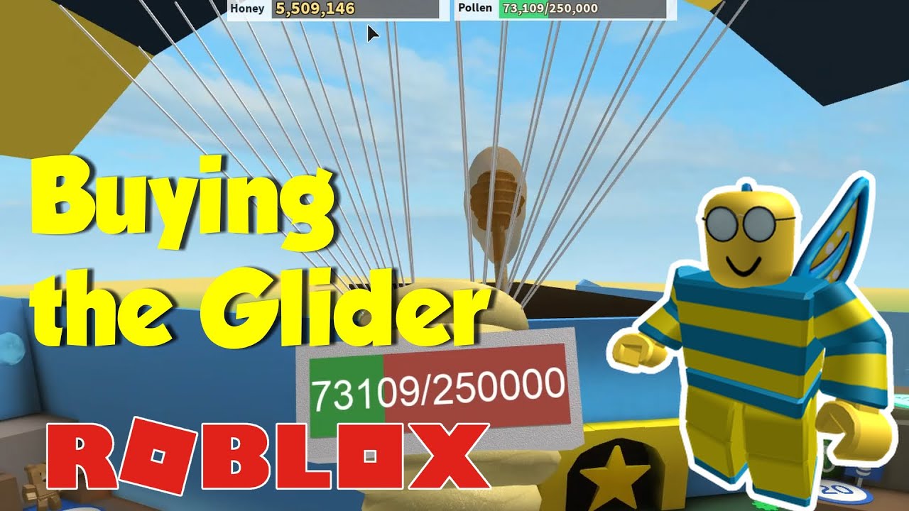 Bee Swarm Simulator Buying Glider and Introducing Hoops the Bee