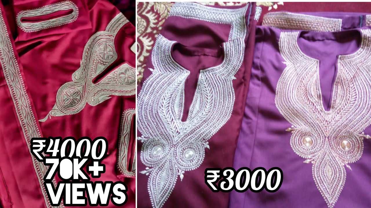 beautiful tilla work with low price🍁🍁🍁||hand tilla work pherans🌺🌺🌺
