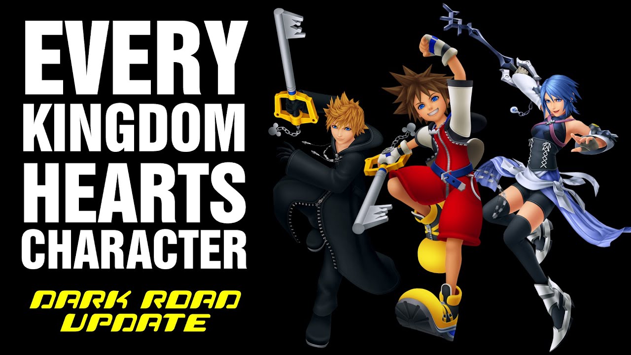 Every Original Kingdom Hearts Character (DARK ROAD UPDATE)