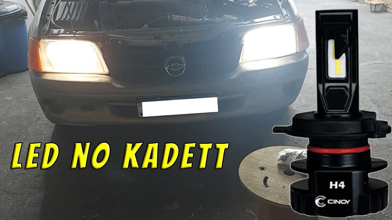 INSTALANDO LED NO KADETT/ LAMPADA CINOY