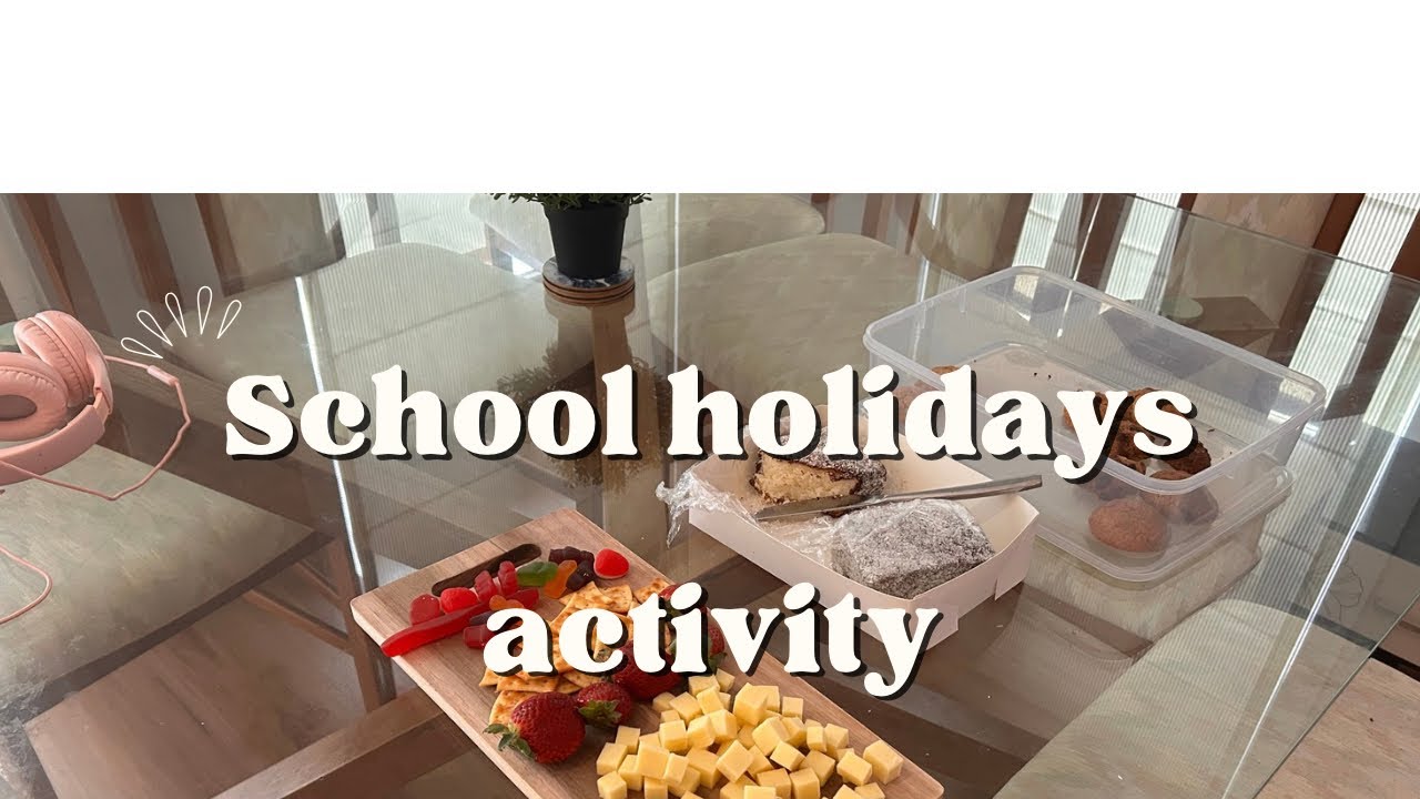 School holidays activity| Making chocchip cookies
