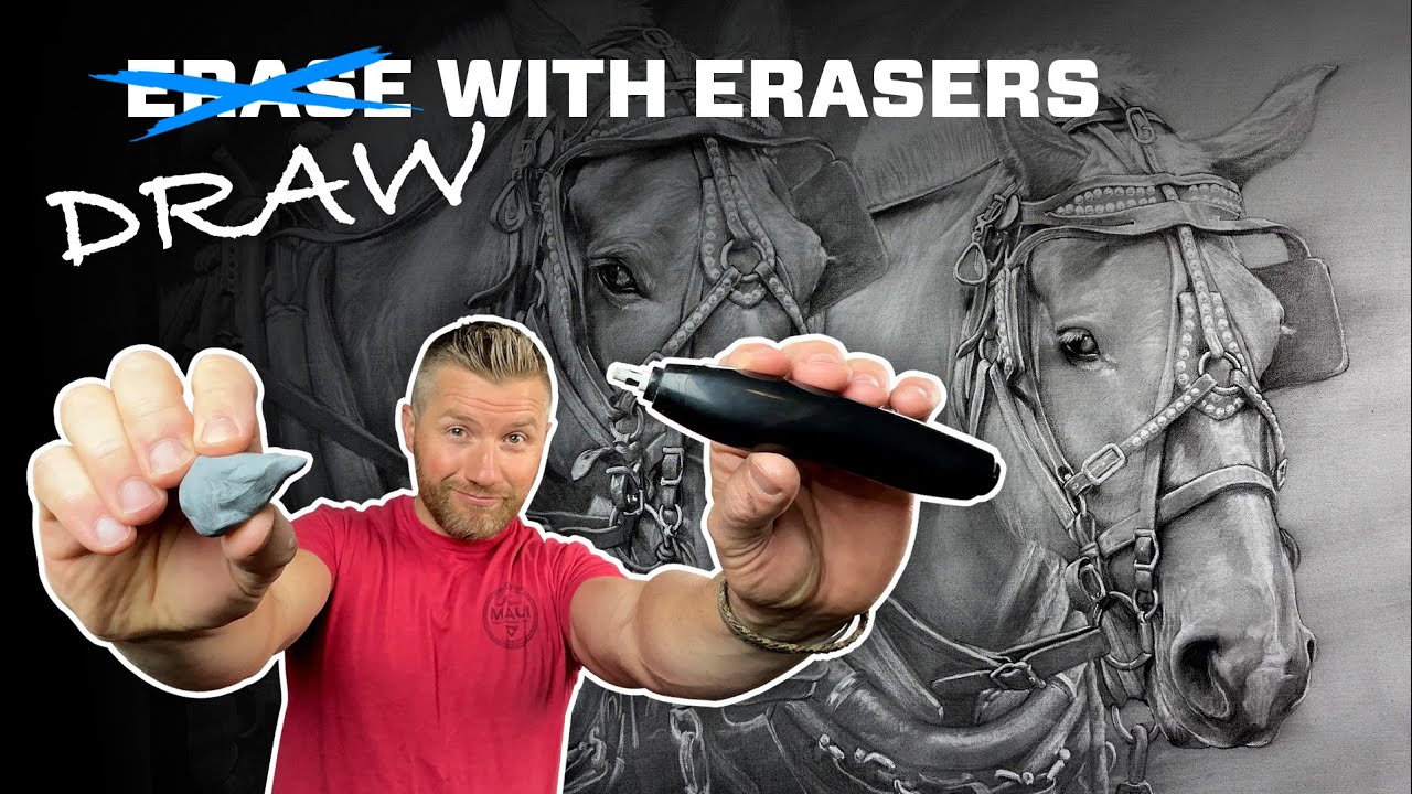 How to Draw with Erasers