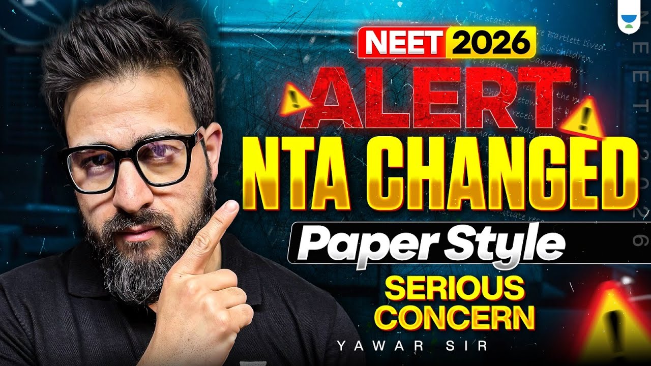 Expected Changes in NEET 2026 Exam | Don’t be Scared | Yawar Manzoor