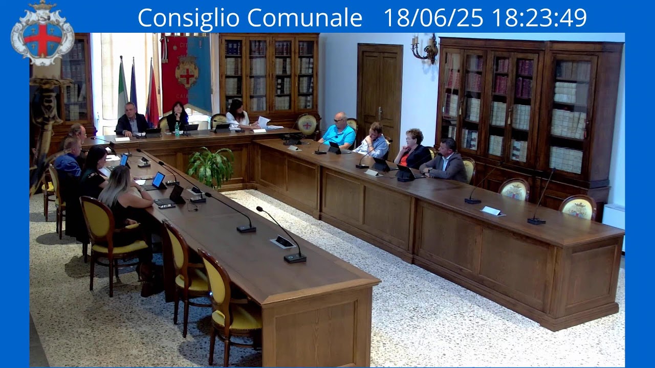 Consiglio Comunale mercoledì 18/06/2025 ore 18.00   - Sala Consiliare