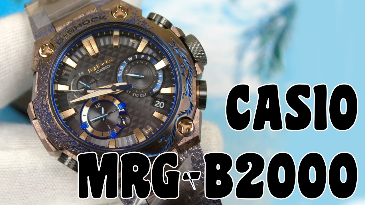 Укрощаем Дракона / Обзор Casio MRG-B2000SH-5 Limited Edition
