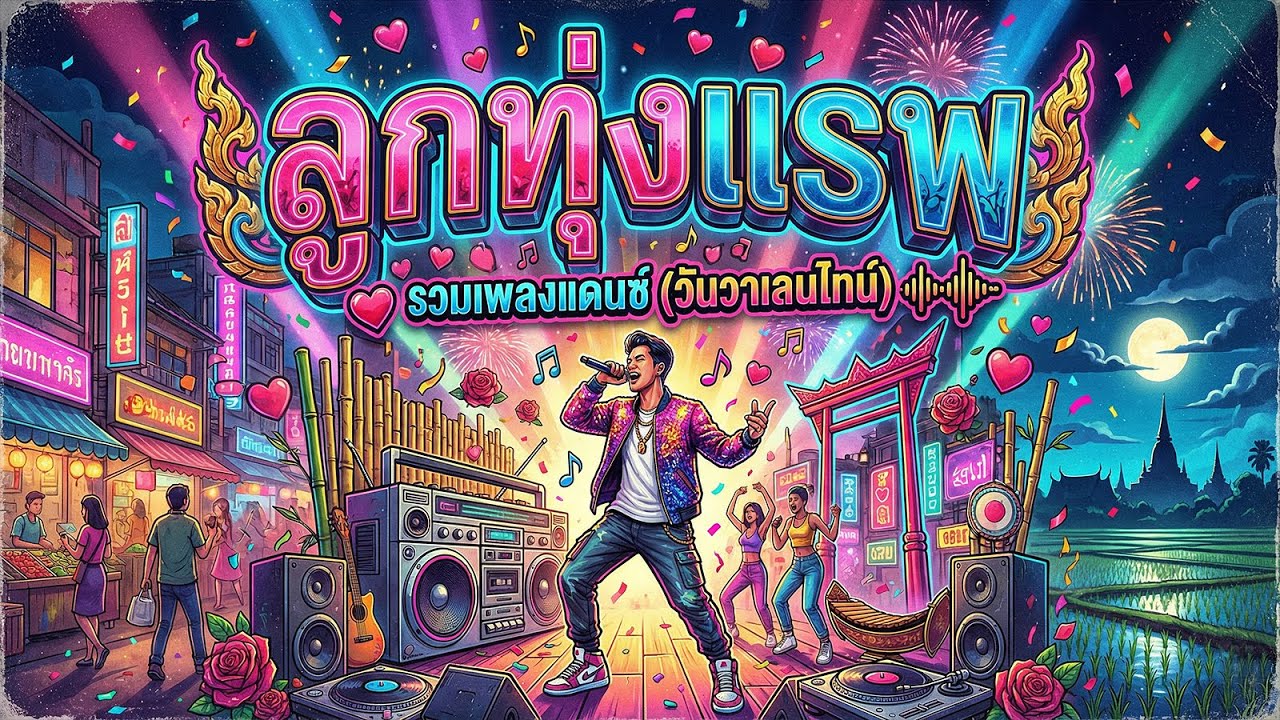 ลูกทุ่งแรพ รวมเพลงแดนซ์ (วันวาเลนไทน์)