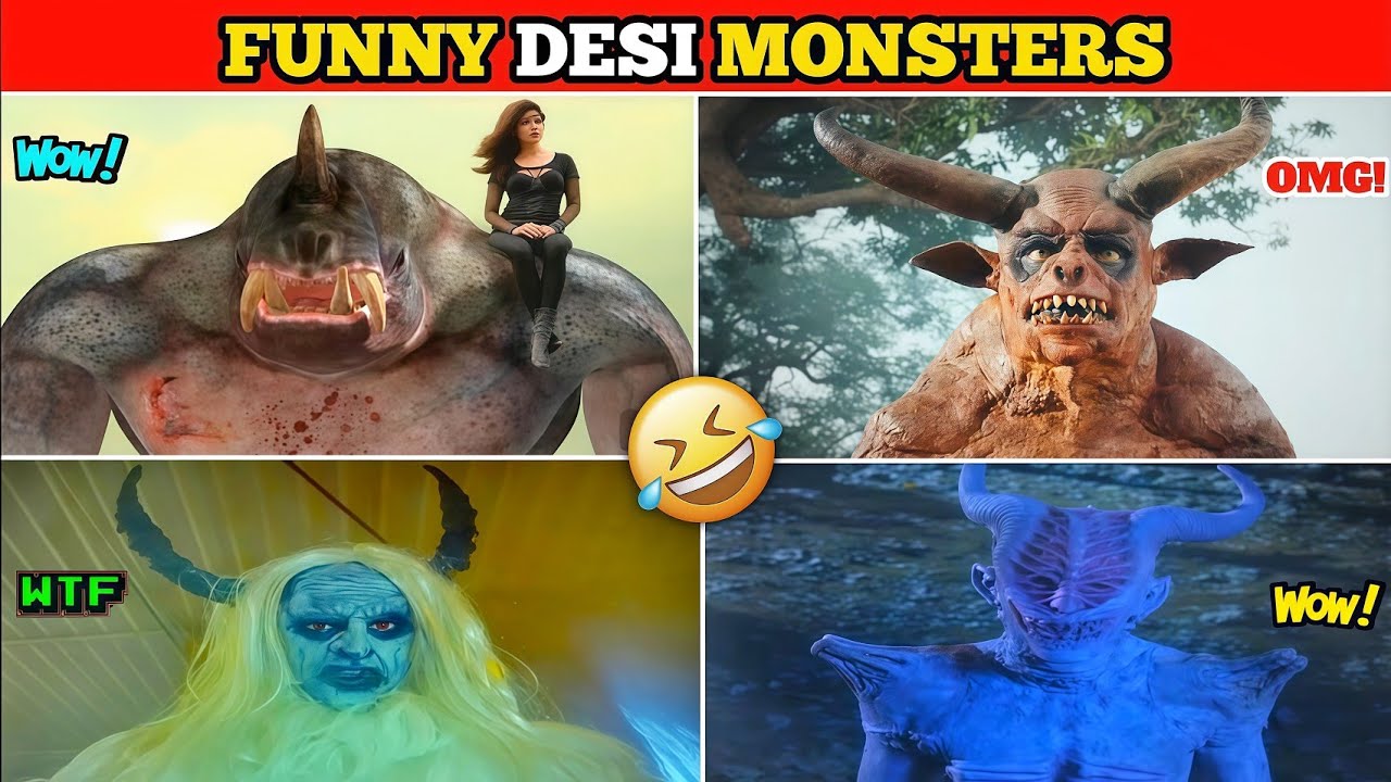 Funny Indian Monsters Part - 2 | ये Monster नहीं Joker हैं