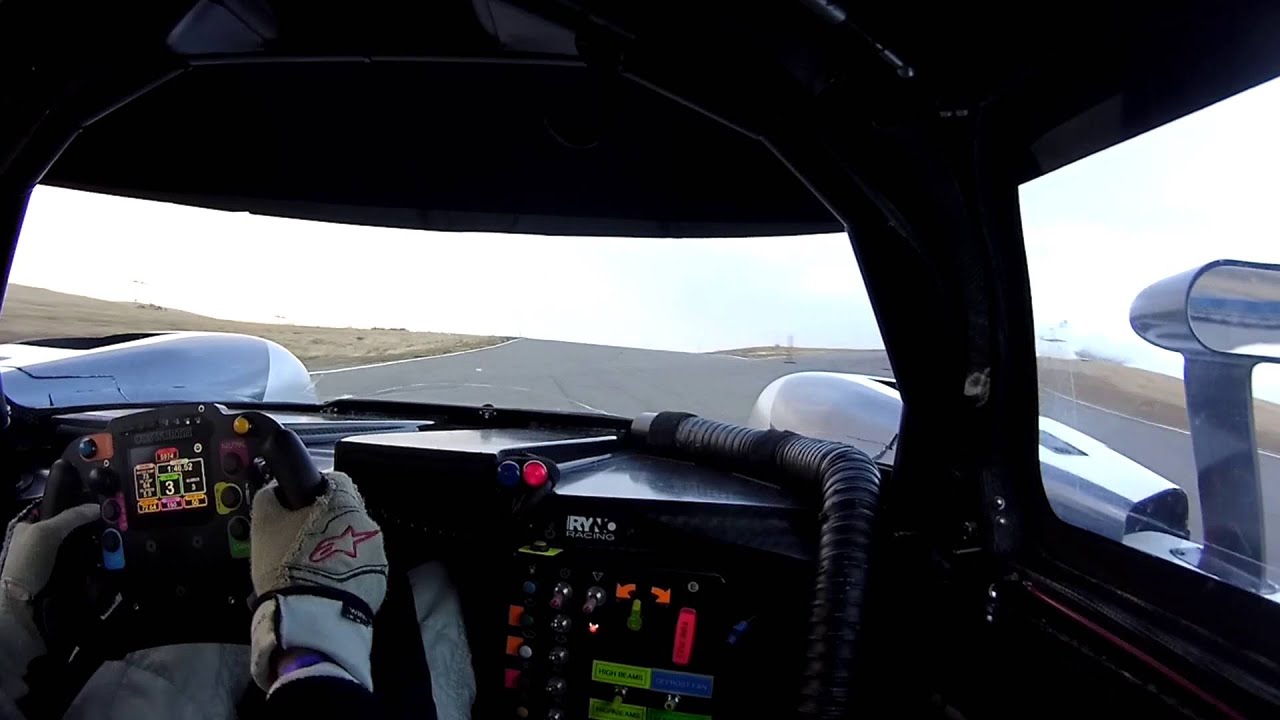2015 NASA 25Hrs Of Thunderhill practice session - Ginetta LMP3