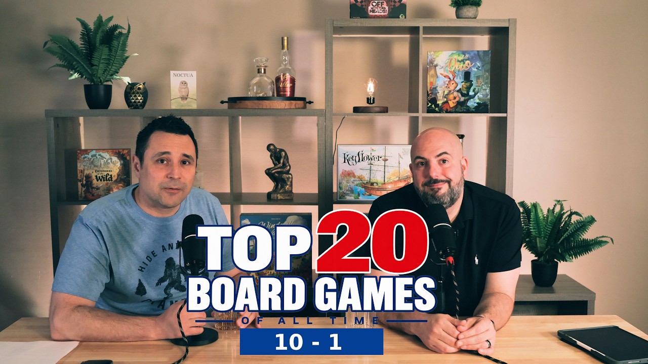 Our Top 20 Board Games of ALL TIME! | #10&ndash;1