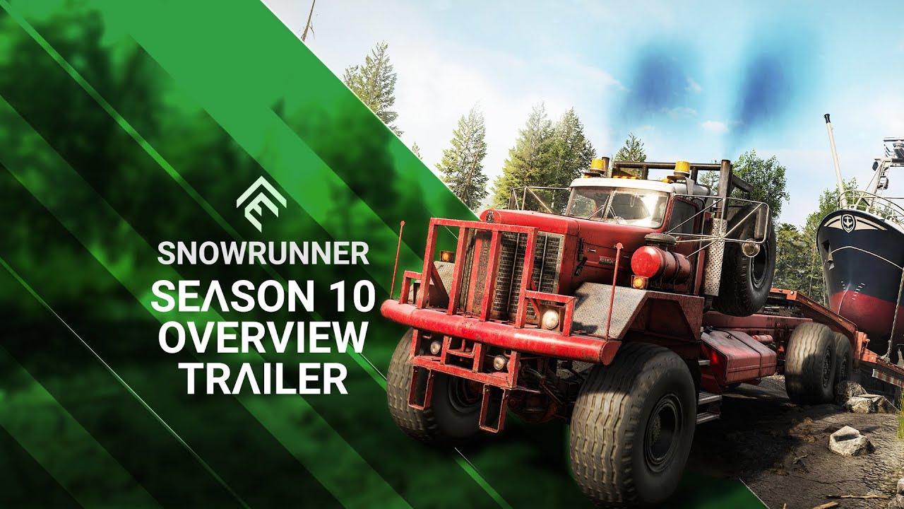 SnowRunner — обзорный трейлер 10-го сезона