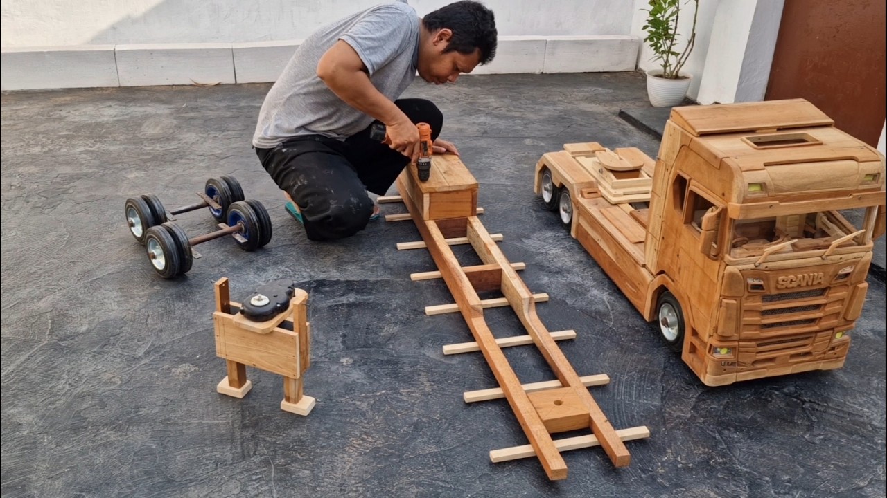 Making a trailer truck -  Full Video